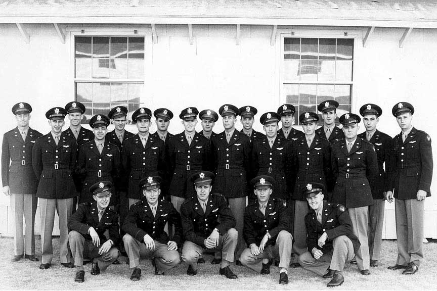 Air Cadet Graduation Photo - Class of 44-A - January 7, 1944